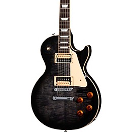 Gibson Les Paul Traditional Pro V AAA Flame Top Electric Guitar Transparent Ebony Burst