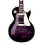 Gibson Les Paul Traditional Pro V AAA Flame Top Electric Guitar Dark Purple Burst thumbnail