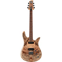 Fodera Guitars Monarch P90 2 Electric Guitar Clear Satin Finish