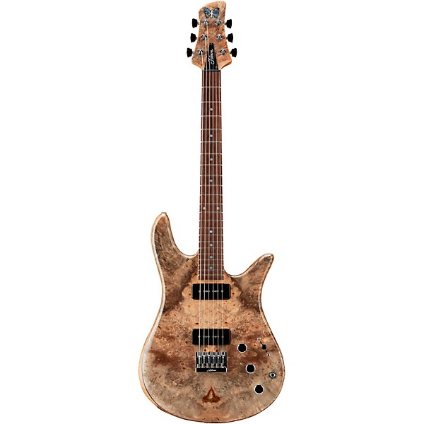 Fodera Guitars Monarch P90 2 Electric Guitar Clear Satin Finish