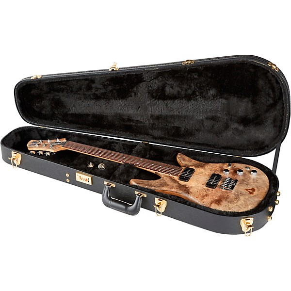 Fodera Guitars Monarch P90 2 Electric Guitar Clear Satin Finish
