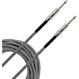 D'Addario Braided Instrument Cable 15 ft. Gray