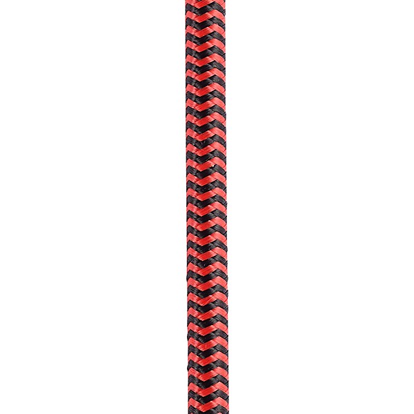 D'Addario Braided Instrument Cable 15 ft. Red