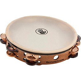 Black Swamp Percuss... Black Swamp Percussion SoundArt Series Double Row 10" Tambourine with Remo Head 10 in. Chromium/Bronze