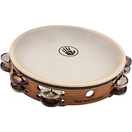 Black Swamp Percussion SoundArt Series Double Row 10" Tambourine with Remo Head 10 in. Chromium/Silver