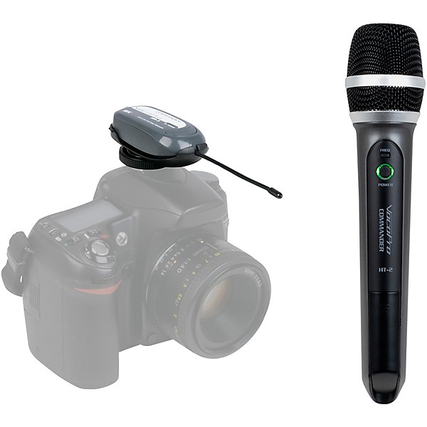VocoPro Commander-FILM-HANDHELD Wireless UHF Microphone System, 900-928mHz