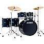 TAMA Imperialstar 6-Piece Complete Drum Set With MEINL HCS Cymbals and 22" Bass Drum Dark Blue thumbnail