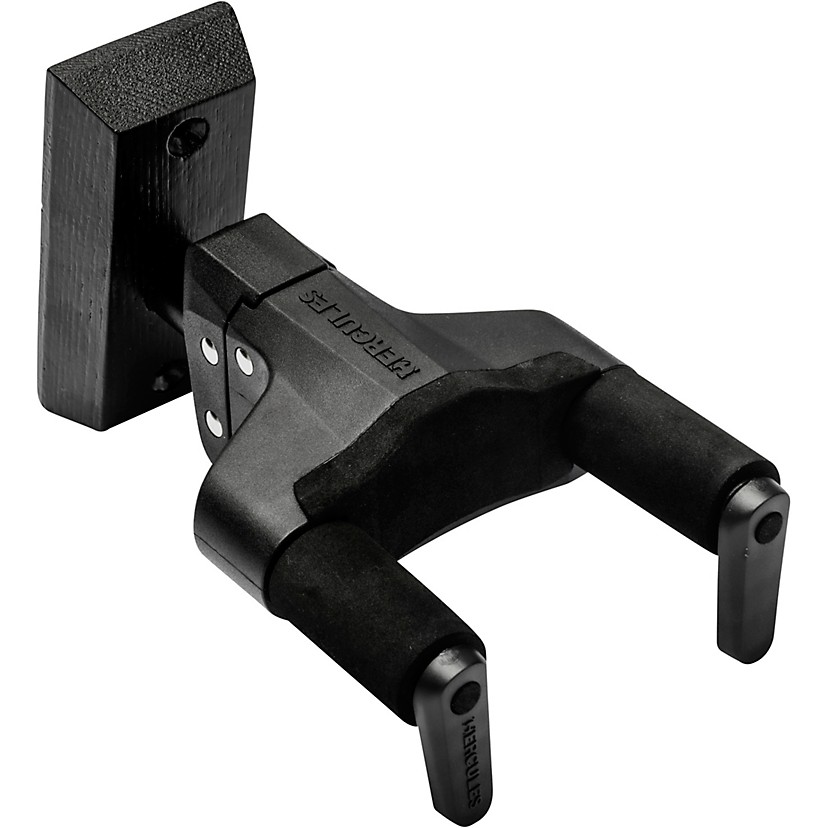 Hercules GSP38WBK Plus Universal AutoGrip Wall Mount Guitar Hanger