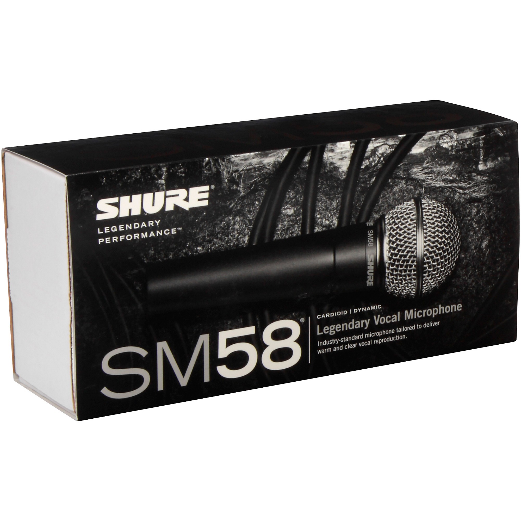 Shure SM58 Microphone With 25' Mic Cable | Guitar Center