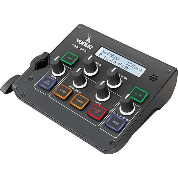 Venue Tetra Control Intuitive DMX Controller & Footswitch Black