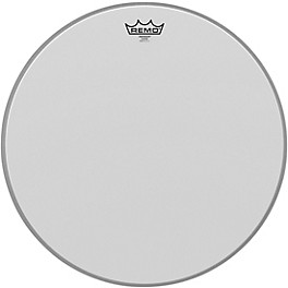 Remo Emperor Coated White Bass Drum Head 22 in. Remo Emperor Coated White Bass Drum Head 18 in.