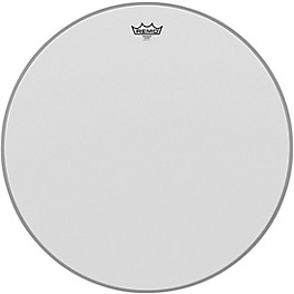 Remo Emperor Coated White Bass Drum Head 22 in. Remo Emperor Coated White Bass Drum Head 24 in.