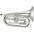 Jupiter JBR1101M Quantum Mark II Series Marching Baritone... Jupiter JBR1101M Quantum Mark II Series Marching Baritone Silver