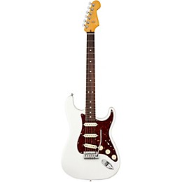 Open Box Fender American Ultra Stratocaster Rosewood Fingerboard Electric Guitar Level 2 Arctic Pearl 190839842619