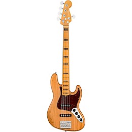 Fender American Ultra Jazz Bass V 5-String Maple Fingerboard Aged Natural