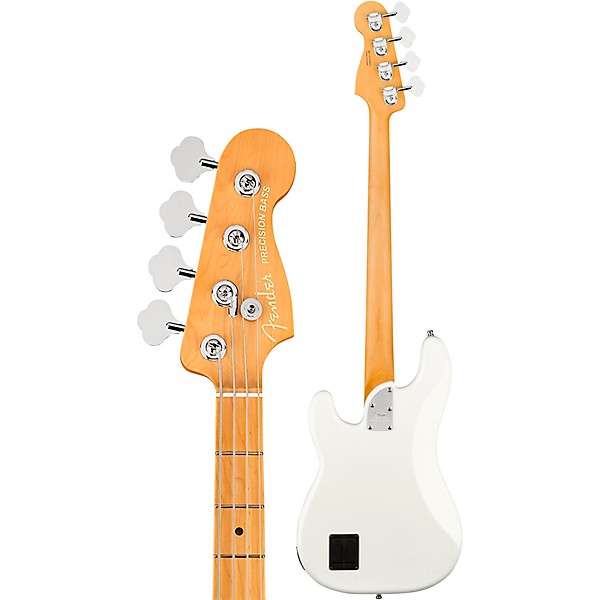 Fender American Ultra Precision Bass Maple Fingerboard Arctic Pearl