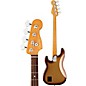 Open Box Fender American Ultra Precision Bass Rosewood Fingerboard Level 2 Mocha Burst 197881121075