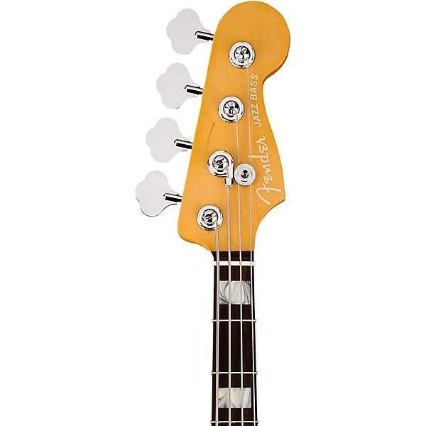 Open Box Fender American Ultra Jazz Bass Rosewood Fingerboard Level 2 Arctic Pearl 190839926111