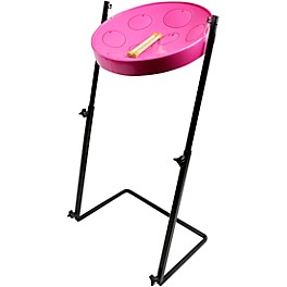 Panyard Jumbie Jam Steel Drum Kit with Metal Z-Floor Stand... Panyard Jumbie Jam Steel Drum Kit with Metal Z-Floor Stand Pink