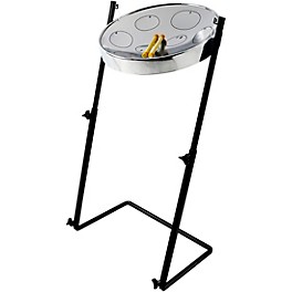 Panyard Jumbie Jam Steel Drum Kit with Metal Z-Floor Sta... Panyard Jumbie Jam Steel Drum Kit with Metal Z-Floor Stand Chrome