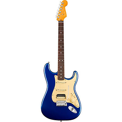 Fender American Ultra Stratocaster Hss Rosewood Fingerboard Electric Guitar Cobra Blue for sale