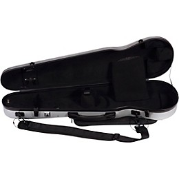 Carlisle Cases Prestige Series Shaped Carbon Fiber Violin Case 4/4 Size Pewter