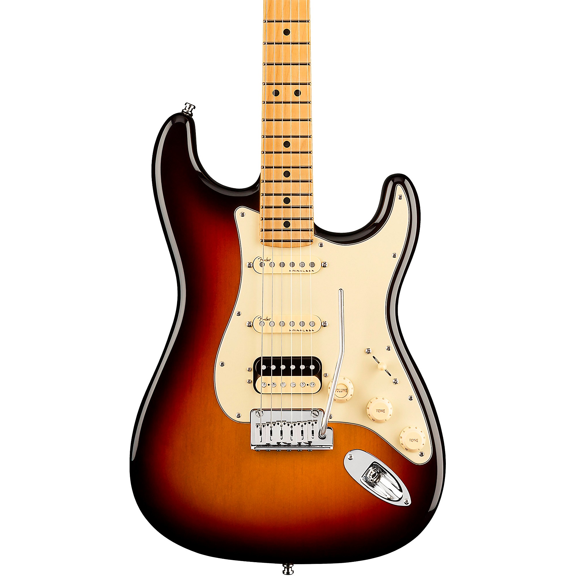 Fender American Ultra Stratocaster HSS Maple Fingerboard Electric Guitar  Ultraburst