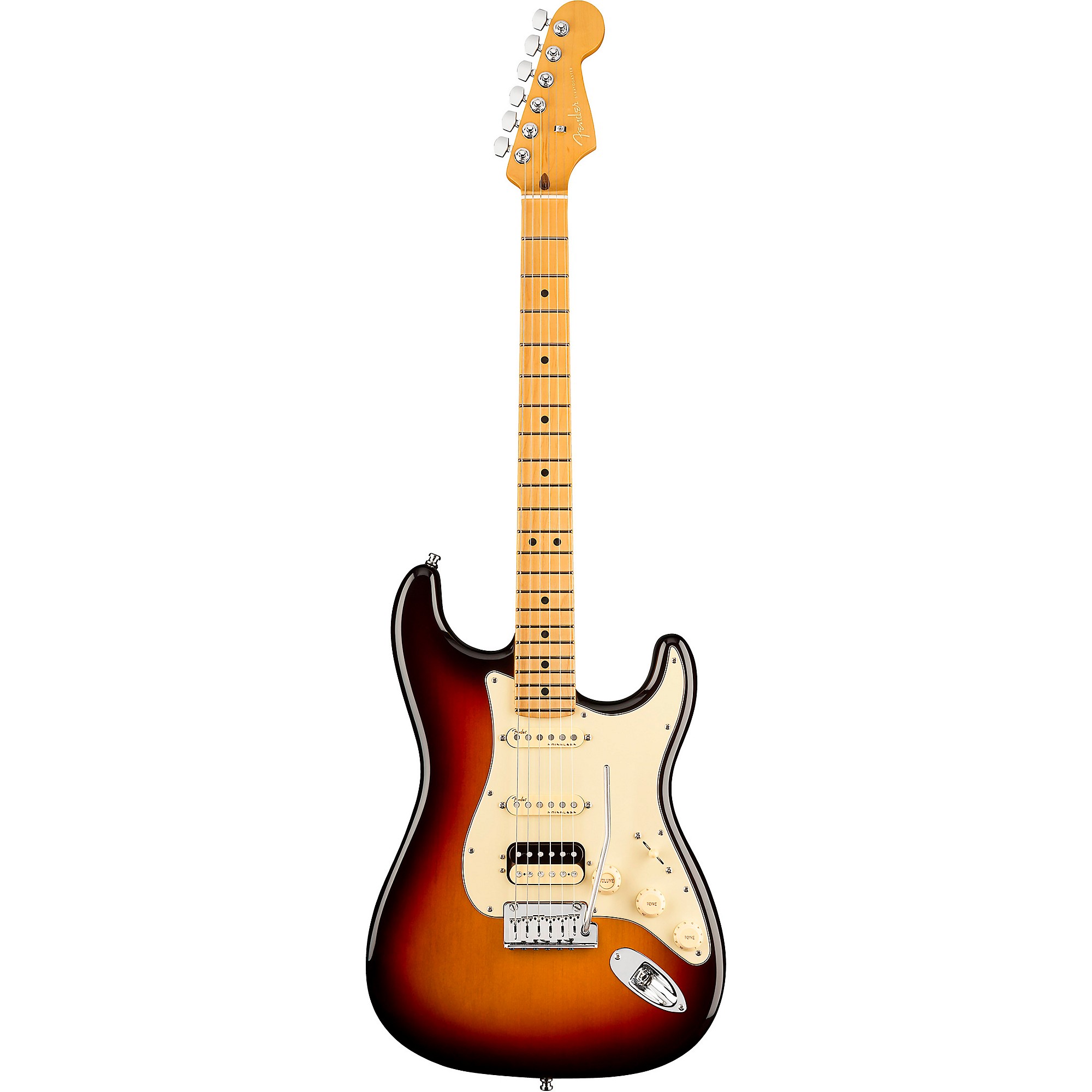 Fender American Ultra Stratocaster HSS Maple Fingerboard Electric Guitar  Ultraburst