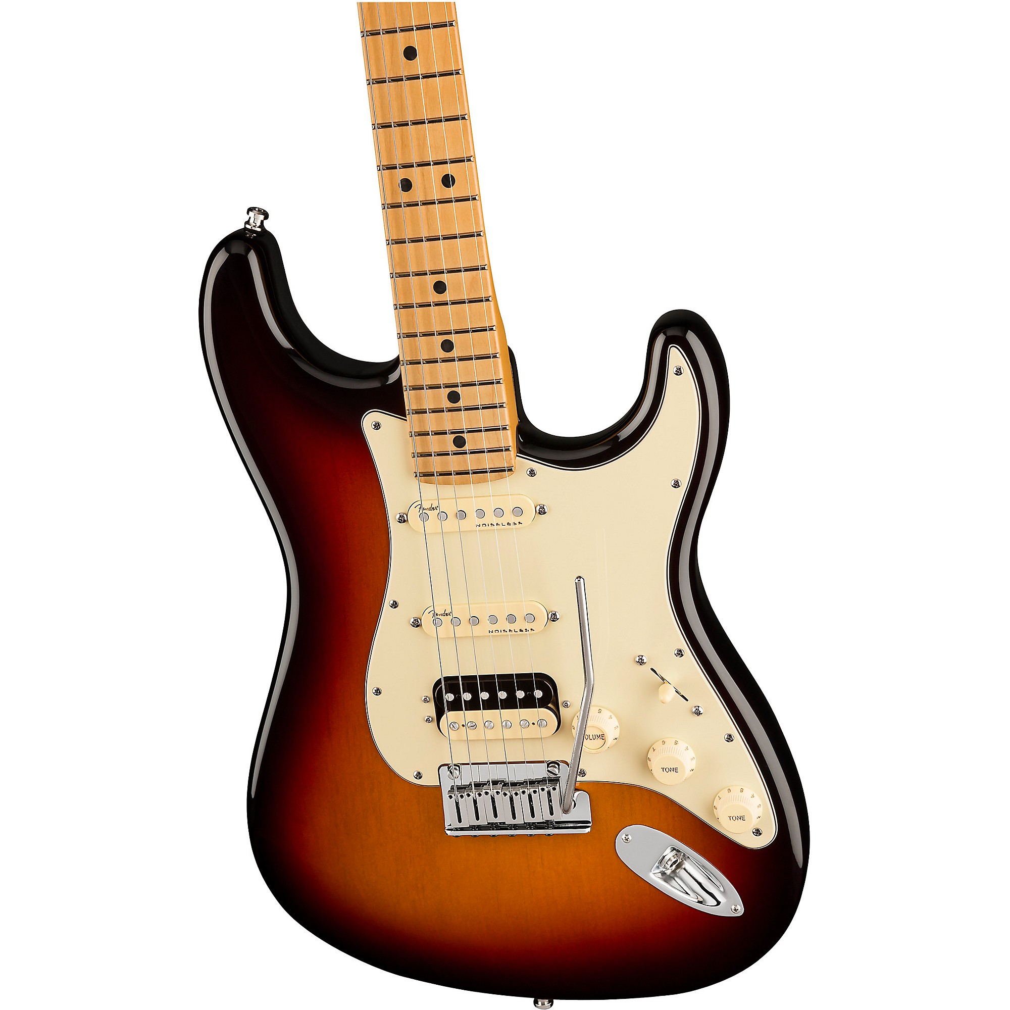 Fender American Ultra Stratocaster HSS Maple Fingerboard Electric Guitar  Ultraburst