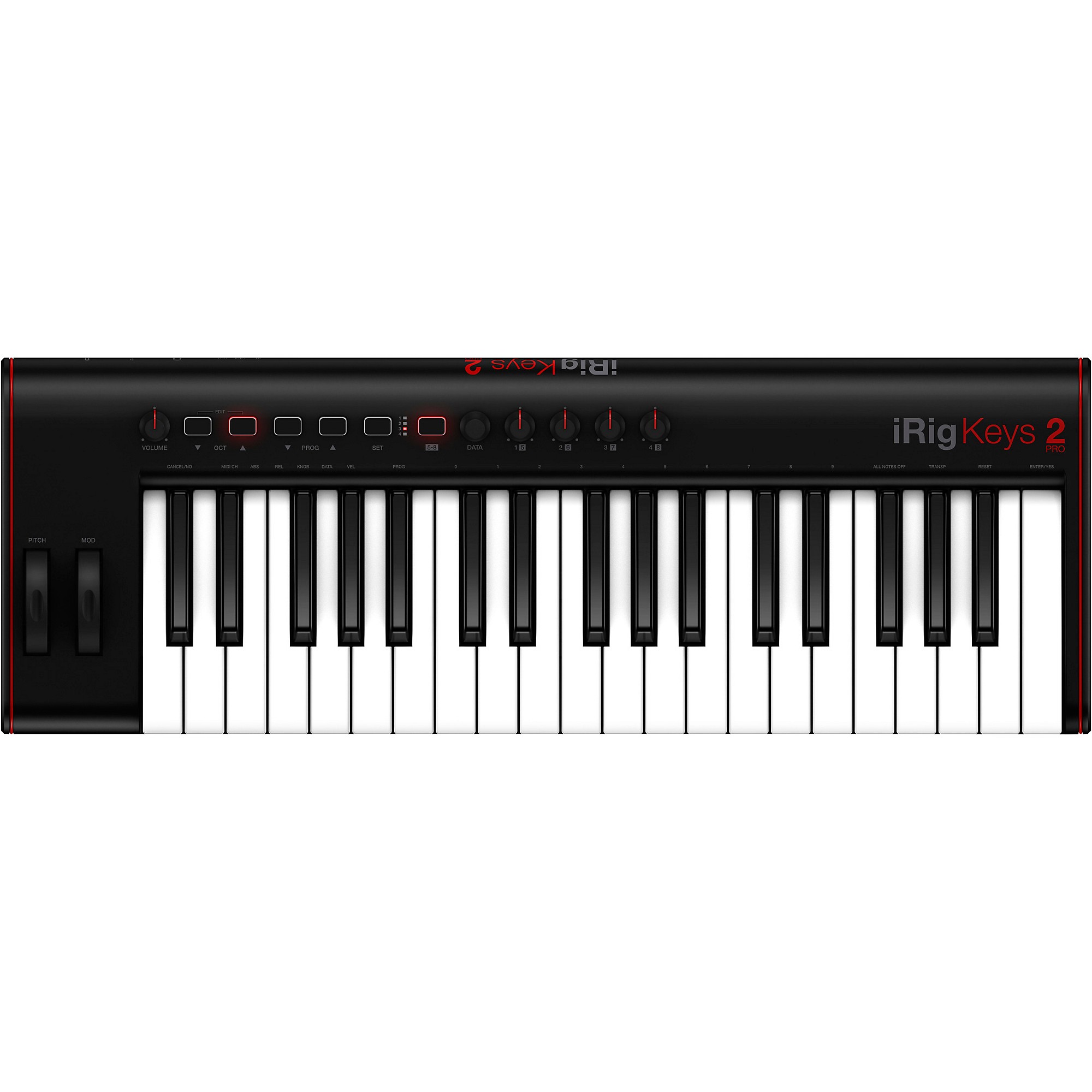 IK Multimedia iRig Keys 2 Pro 37-Full-Size-Key Controller for iPhone 