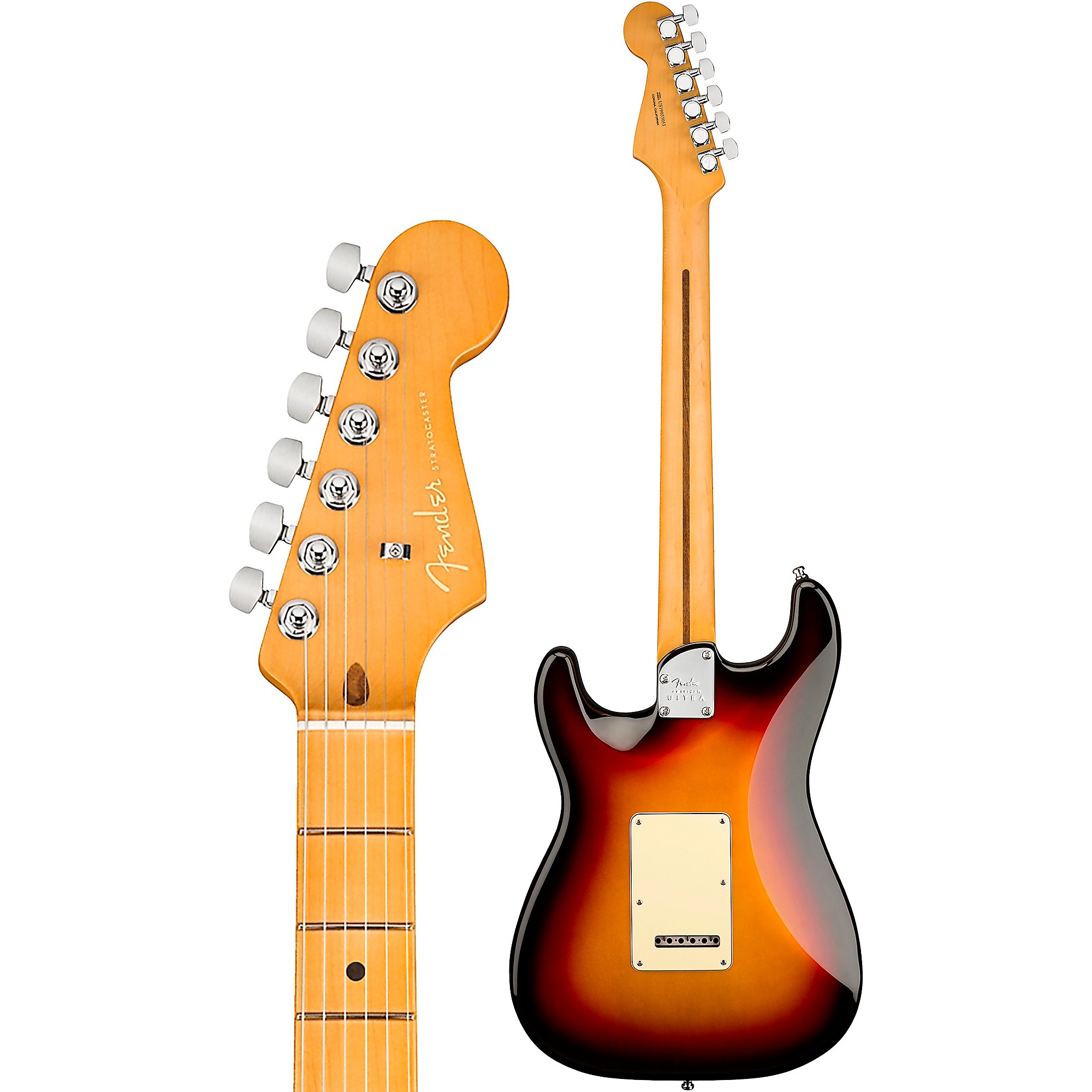 Open Box Fender American Ultra Stratocaster Maple Fingerboard