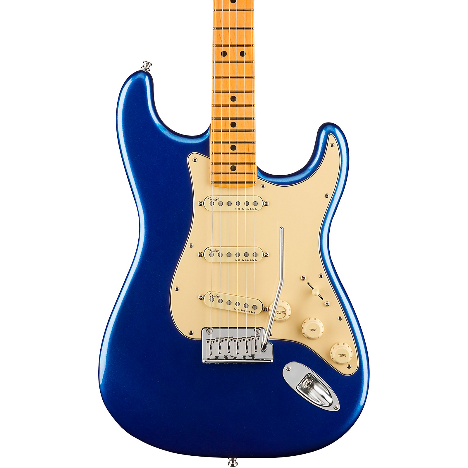 Fender American Ultra Stratocaster Maple Fingerboard Electric Guitar Cobra  Blue