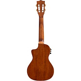 Kala Solid Spruce Top Koa Gloss Cutaway Acoustic-Electric Concert Ukulele