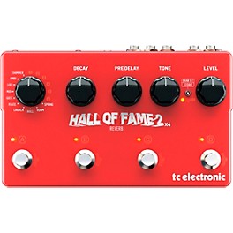 TC Electronic Hall of Fame 2 X4 Reverb Guitar Effect Pedal