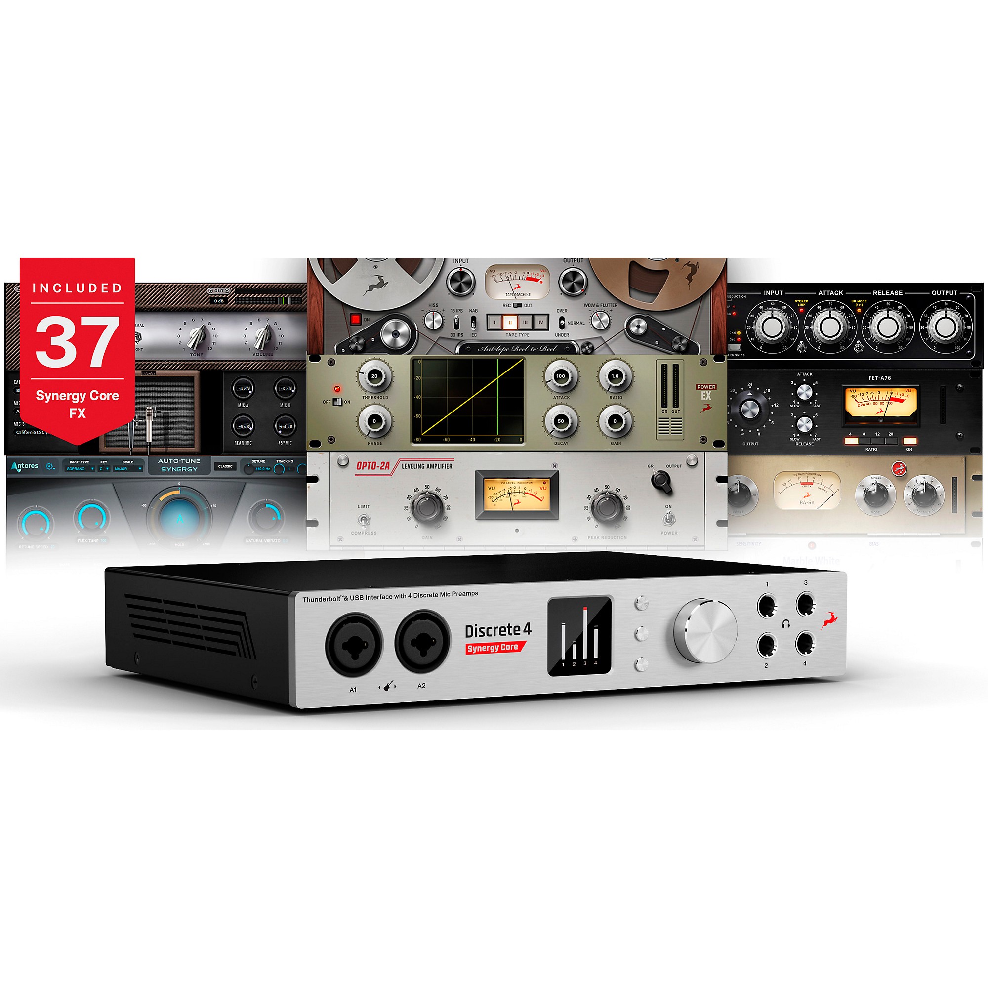 Open Box Antelope Audio Discrete 4 Synergy Core Audio Interface