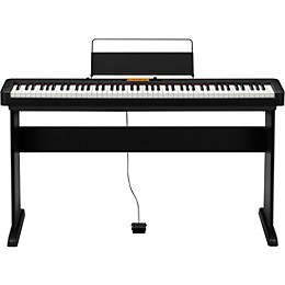 Casio CDP-S350CS Digital Piano with Wooden Stand Black