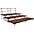 National Public Seating Straight Stage Set Hardwood Floor National Public Seating Straight Stage Set Hardwood Floor