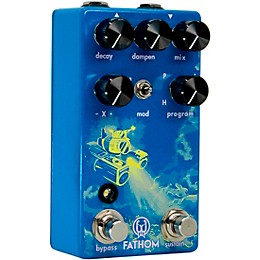 Open Box Walrus Audio Fathom Multi-Function Neon Reverb Effects Pedal Level 2 Regular 190839816962