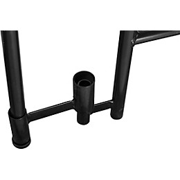 National Public Seating 3 Level Tapered Standing Choral Riser Black