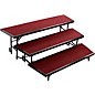 National Public Seating 3 Level Tapered Standing Choral Riser Red Carpet thumbnail