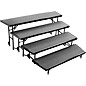 National Public Seating 4 Level Tapered Standing Choral Riser Grey Carpet thumbnail