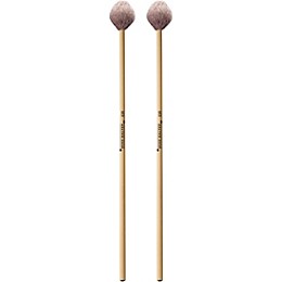 Balter Mallets Contemporary Series Rattan Handle Marimba Mallets Medium Rose Yarn