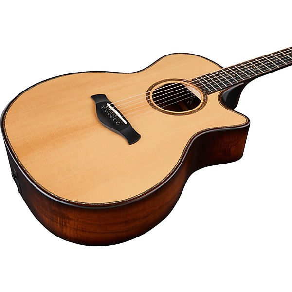 Taylor Builder's Edition K14ce V-Class Grand Auditorium Acoustic-Electric Guitar Kona Burst