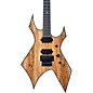 B.C. Rich Warlock Extreme Exotic with Floyd Rose Electric Guitar Spalted Maple thumbnail