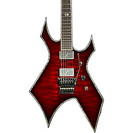 B.C. Rich Warlock Extreme Exotic with Floyd ... B.C. Rich Warlock Extreme Exotic with Floyd Rose Electric Guitar Black Cherry