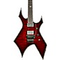 B.C. Rich Warlock Extreme Exotic with Floyd Rose Electric Guitar Black Cherry thumbnail
