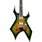B.C. Rich Warlock Extreme Exotic with Floyd Rose Electric Guitar Reptile Eye thumbnail