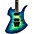 B.C. Rich Mockingbird Extreme Exotic With F... B.C. Rich Mockingbird Extreme Exotic With Floyd Rose Electric Guitar Cyan Blue