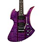 B.C. Rich Mockingbird Legacy ST with Floyd Rose Electric Guitar Purple thumbnail