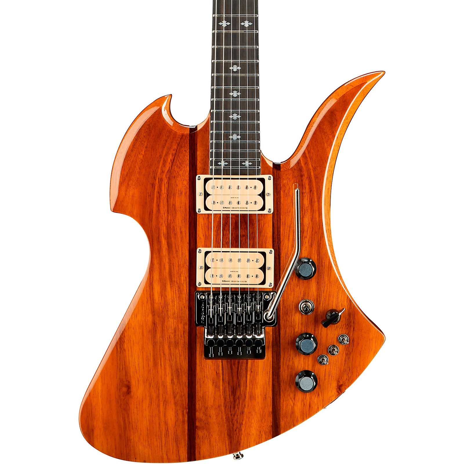 B.C. Rich Mockingbird Legacy ST with Floyd Rose Electric Guitar Koa